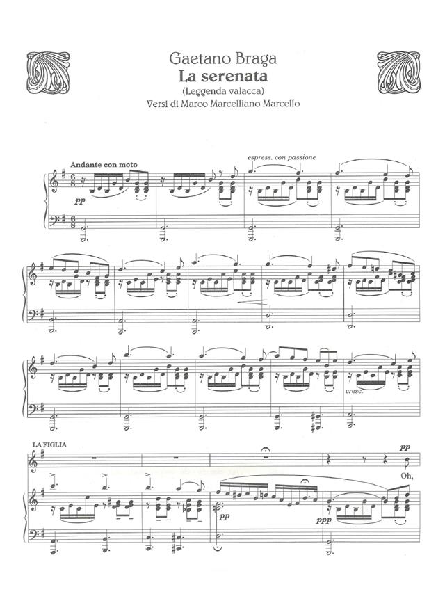 Le Piu' Belle Romanze Della Belle Epoque - pro zpěv a klavír